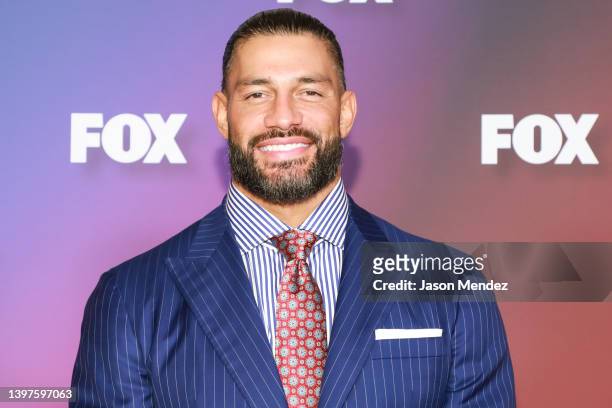 Roman Reigns attends the 2022 Fox Upfront on May 16, 2022 in New York City.