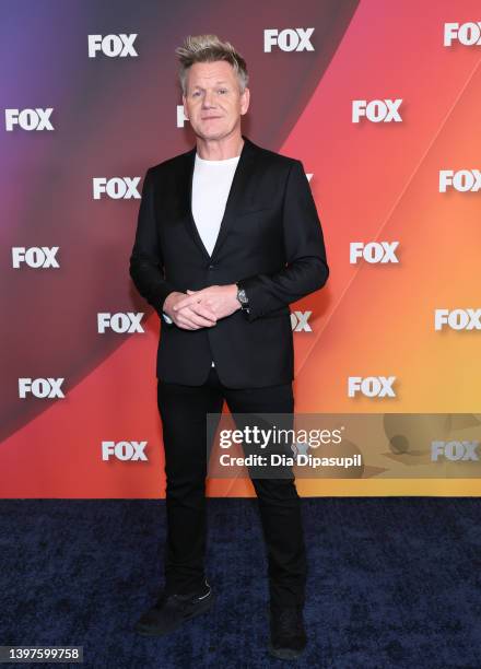 Gordon Ramsay attends 2022 Fox Upfront on May 16, 2022 in New York City.
