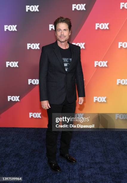 Rob Lowe attends 2022 Fox Upfront on May 16, 2022 in New York City.