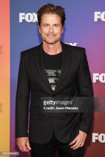 Rob Lowe attends the 2022 Fox Upfront on May 16, 2022 in New York City.