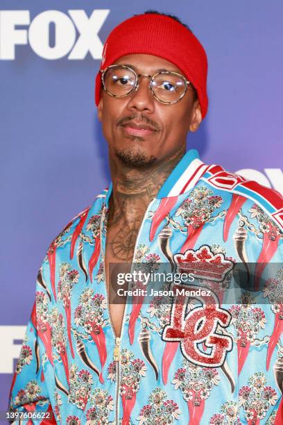 Nick Cannon attends the 2022 Fox Upfront on May 16, 2022 in New York City.