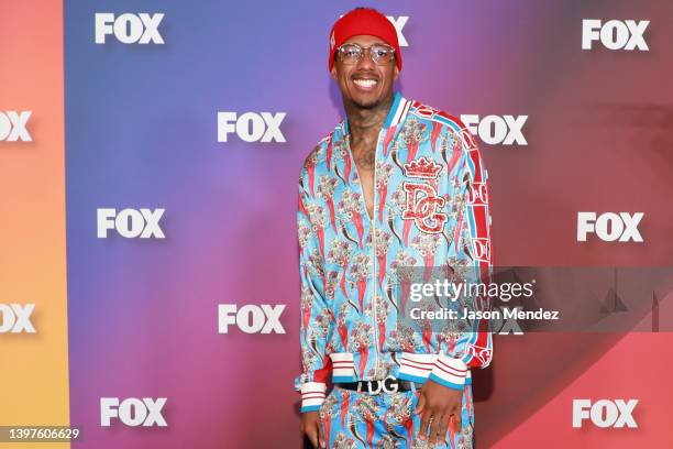 Nick Cannon attends the 2022 Fox Upfront on May 16, 2022 in New York City.