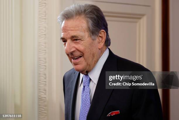 Paul Pelosi, husband of U.S. House Speaker Nancy Pelosi , arrives for a reception honoring Greek Prime Minister Kyriakos Mitsotakis and his wife...