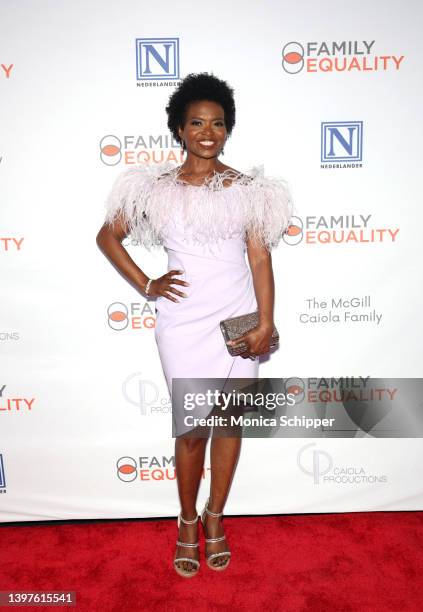 LaChanze attends Family Equality's Night at the Pier at Pier 60 on May 16, 2022 in New York City.