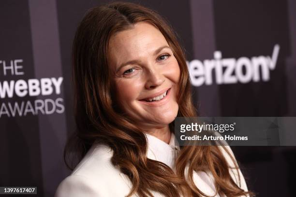 Drew Barrymore attends the 26th Annual Webby Awards at Cipriani Wall Street on May 16, 2022 in New York City.