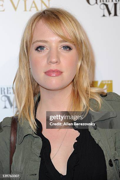 Recording artist Alexz Johnson attends OK! Magazine Pre-Oscar Party - Arrivals at Greystone Manor Supperclub on February 23, 2012 in West Hollywood,...