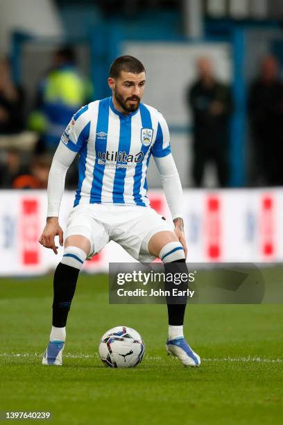 Pipa of Huddersfield Town during the Sky Bet Championship Play-Off Semi Final 2nd Leg match between Huddersfield Town and Luton Town at John Smith's...