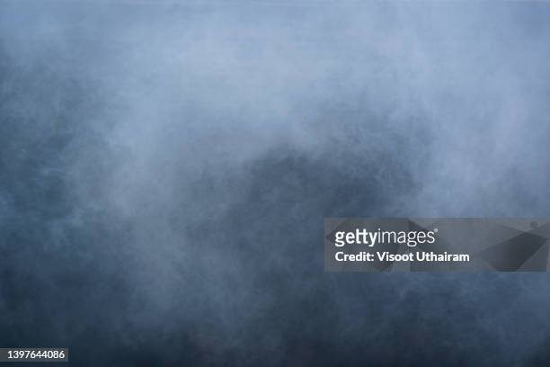 smoke,abstract smoke on black background. - scary - fotografias e filmes do acervo