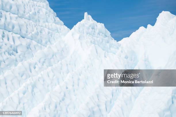 iceberg close up - frozen ground stock pictures, royalty-free photos & images