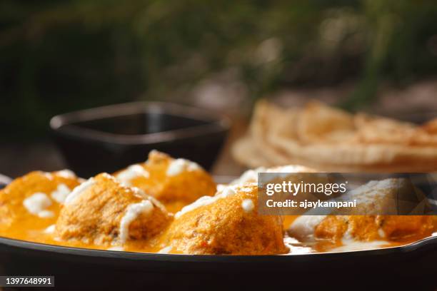 malai kofta curry - panir stock pictures, royalty-free photos & images