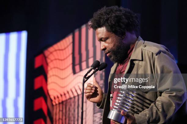 Questlove onstage at the 26th Annual Webby Awards on May 16, 2022 in New York City.