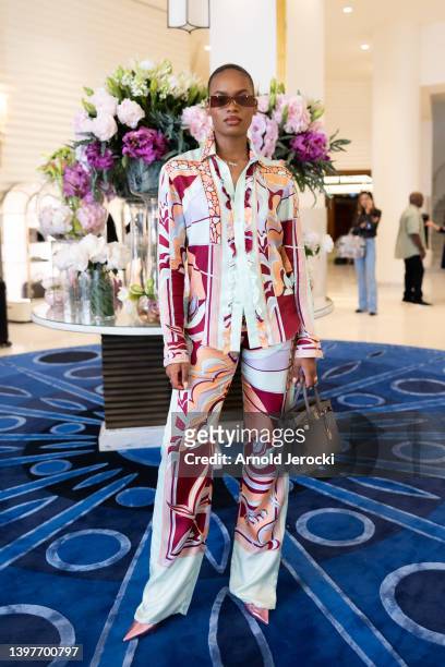 Didi Stone is seen at the Martinez Hotel during the 75th annual Cannes film festival at on May 17, 2022 in Cannes, France.