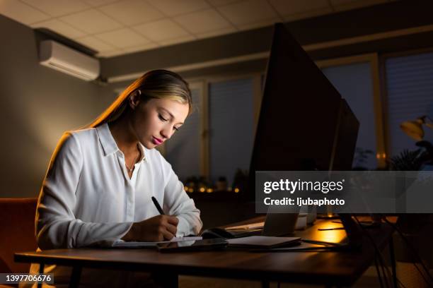 designer working at home - journalist desk stock pictures, royalty-free photos & images