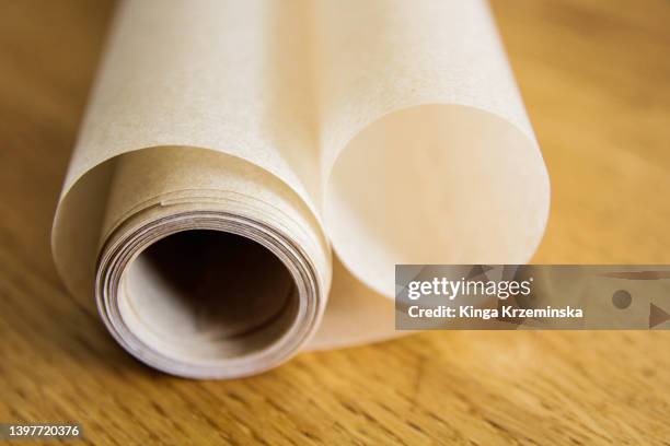 baking paper - papel de cera imagens e fotografias de stock