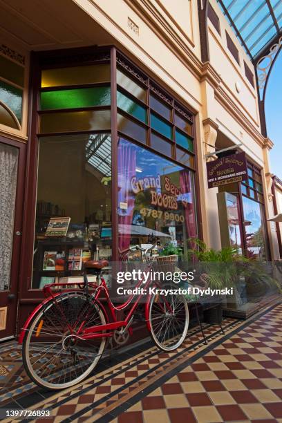 stock exchange arcade, charters towers, queensland, australia - charters towers stock pictures, royalty-free photos & images