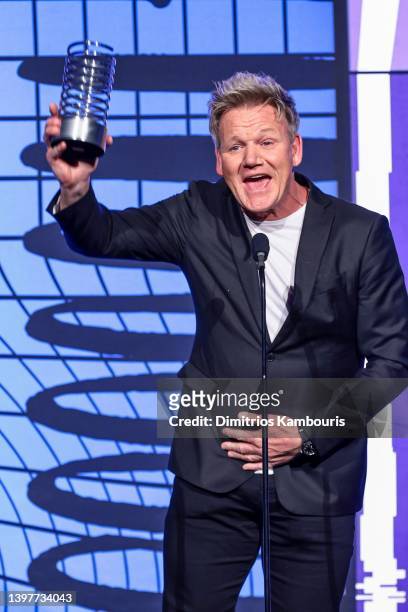 Gordon Ramsey speaks onstage during the 26th Annual Webby Awards on May 16, 2022 in New York City.