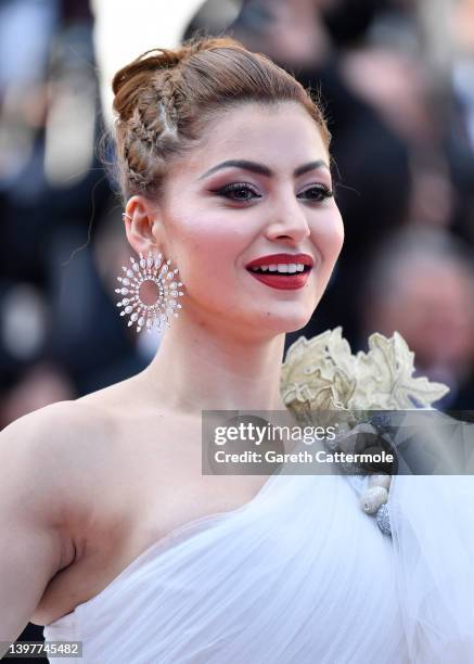 Urvashi Rautela attends the screening of "Final Cut " and opening ceremony red carpet for the 75th annual Cannes film festival at Palais des...
