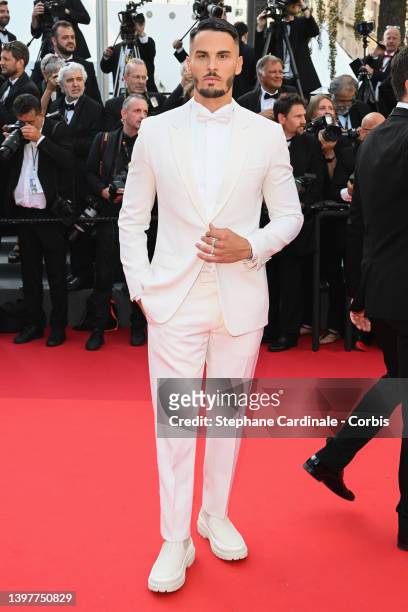 Baptiste Giabiconi attends the screening of "Final Cut " and opening ceremony red carpet for the 75th annual Cannes film festival at Palais des...