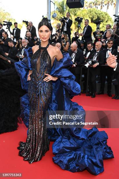 Alice Abdel Aziz attends the screening of "Final Cut " and opening ceremony red carpet for the 75th annual Cannes film festival at Palais des...