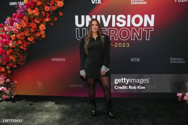 Galilea Montijo attends 2022 Univision Upfront at River Pavillion at the Jacob Javitz Center on May 17, 2022 in New York City.