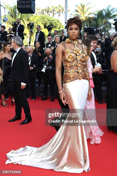 Didi Stone attends the screening of "Final Cut " and opening ceremony red carpet for the 75th annual Cannes film festival at Palais des Festivals on...