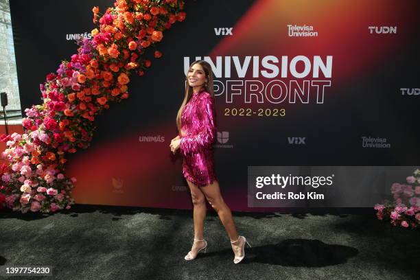 Alejandra Espinoza attends 2022 Univision Upfront at River Pavillion at the Jacob Javitz Center on May 17, 2022 in New York City.