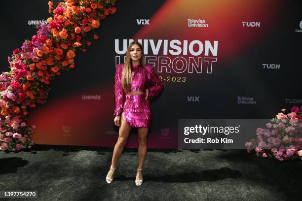 Alejandra Espinoza attends 2022 Univision Upfront at River Pavillion at the Jacob Javitz Center on May 17, 2022 in New York City.