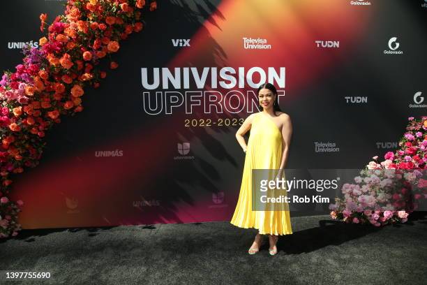 Daneida Polanco attends 2022 Univision Upfront at River Pavillion at the Jacob Javitz Center on May 17, 2022 in New York City.