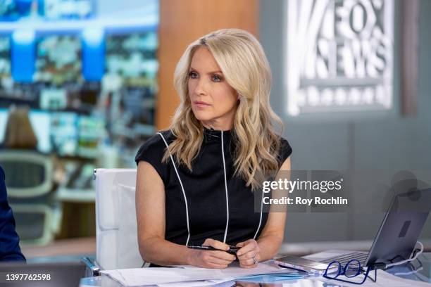 Host Dana Perino as former White House Press Secretary and Senior VP and Chief Communications Officer of United Airlines Josh Earnest visits...