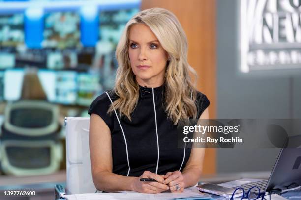 Host Dana Perino as former White House Press Secretary and Senior VP and Chief Communications Officer of United Airlines Josh Earnest visits...