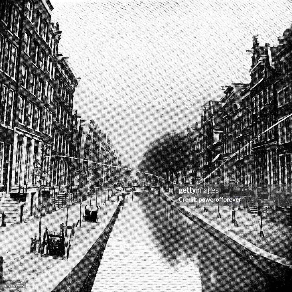 De Wallen (Red Light District) in Amsterdam, Netherlands - 19th Century