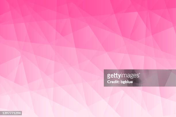 abstract geometric background - polygonal mosaic with pink gradient - 粉紅色的背景 幅插畫檔、美工圖案、卡通及圖標