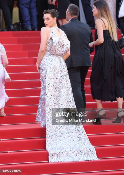 Katherine Langford attends the screening of "Final Cut " and opening ceremony red carpet for the 75th annual Cannes film festival at Palais des...