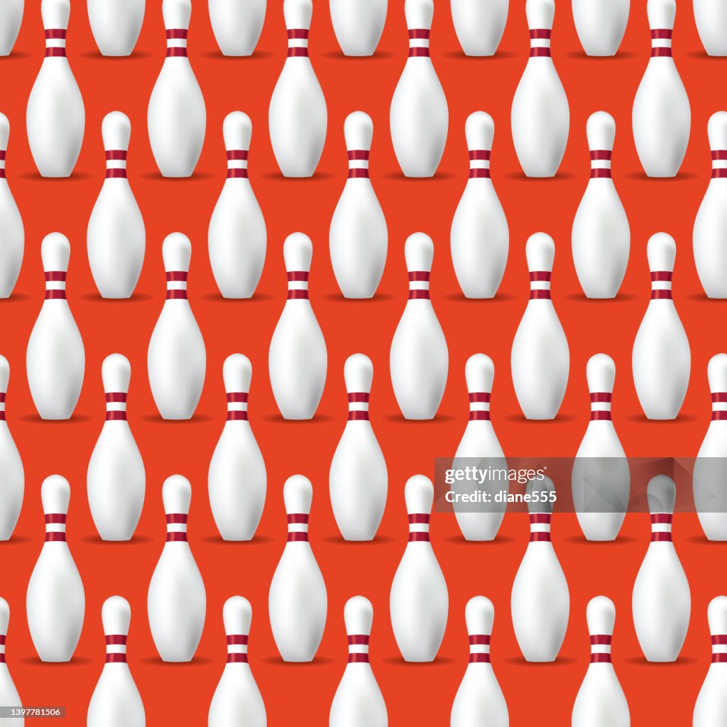 Competitive Bowling Patterns Seamless Bowling Repeating Pattern High-Res Vector Graphic - Getty Images