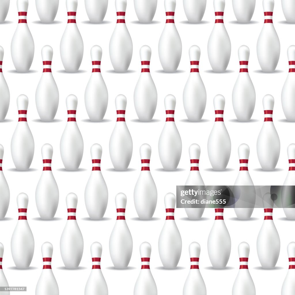 Competitive Bowling Patterns Seamless Bowling Repeating Pattern High-Res Vector Graphic - Getty Images