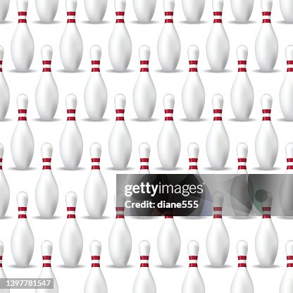 Seamless Bowling Repeating Pattern Seamless Bowling Repeating Pattern