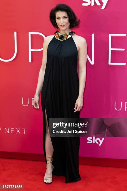 Gemma Arterton attends the Sky "Up Next" event at Theatre Royal on May 17, 2022 in London, England.