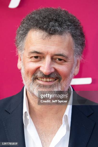 Steven Moffat attends the Sky "Up Next" event at Theatre Royal on May 17, 2022 in London, England.