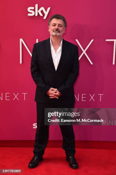 Steven Moffat attends Sky's Up Next event where the broadcaster unveiled their investment in over 200 original shows for 2022 onwards at Theatre...