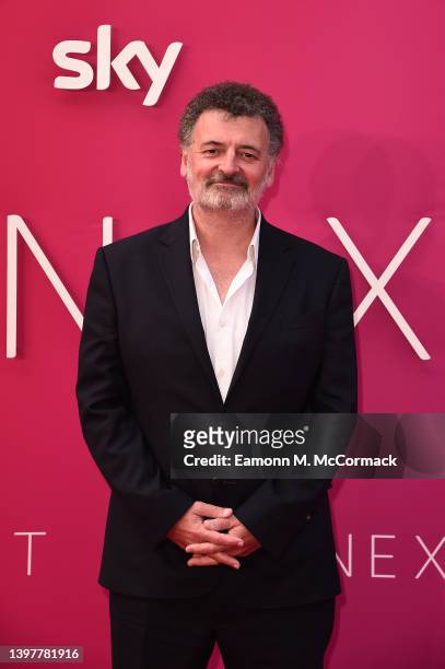 Steven Moffat attends Sky's Up Next event where the broadcaster unveiled their investment in over 200 original shows for 2022 onwards at Theatre...