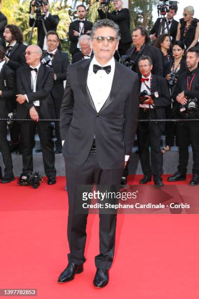 Pascal Elbé attends the screening of "Final Cut " and opening ceremony red carpet for the 75th annual Cannes film festival at Palais des Festivals on...