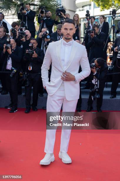 Baptiste Giabicon attends the screening of "Final Cut " and opening ceremony red carpet for the 75th annual Cannes film festival at Palais des...