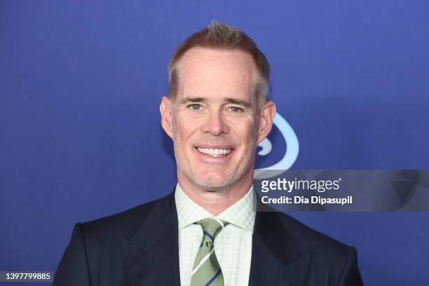 Joe Buck attends the 2022 ABC Disney Upfront at Basketball City - Pier 36 - South Street on May 17, 2022 in New York City.