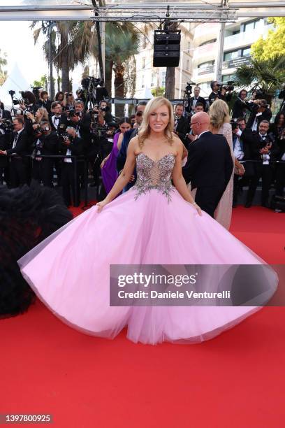 Galina Antonova attends the screening of "Final Cut " and opening ceremony red carpet for the 75th annual Cannes film festival at Palais des...