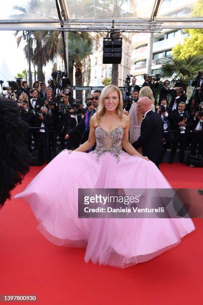 Galina Antonova attends the screening of "Final Cut " and opening ceremony red carpet for the 75th annual Cannes film festival at Palais des...