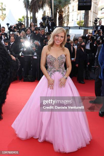 Galina Antonova attends the screening of "Final Cut " and opening ceremony red carpet for the 75th annual Cannes film festival at Palais des...