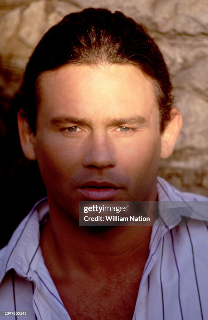 American actor Richard Tyson, poses for a portrait on August 28, 1991