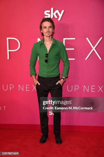 Joe Sugg attends Sky's Up Next event where the broadcaster unveiled their investment in over 200 original shows for 2022 onwards at Theatre Royal on...