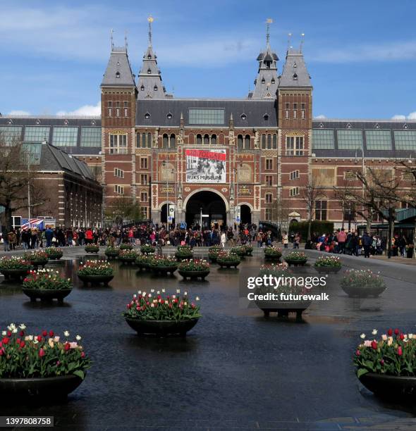 rijksmuseum - rijksmuseum amsterdam stock pictures, royalty-free photos & images