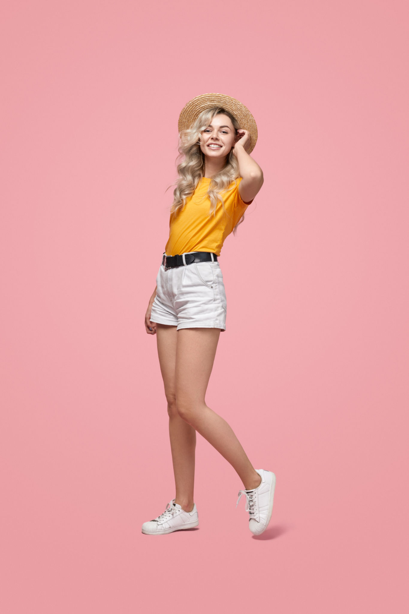 bright summer outfit